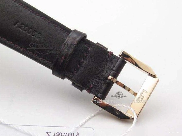 MIROTIME 0422 Compact Portuguese IW545409 RG ZF 1:1 Best Edition White Dial On Brown Leather Strap A 7336